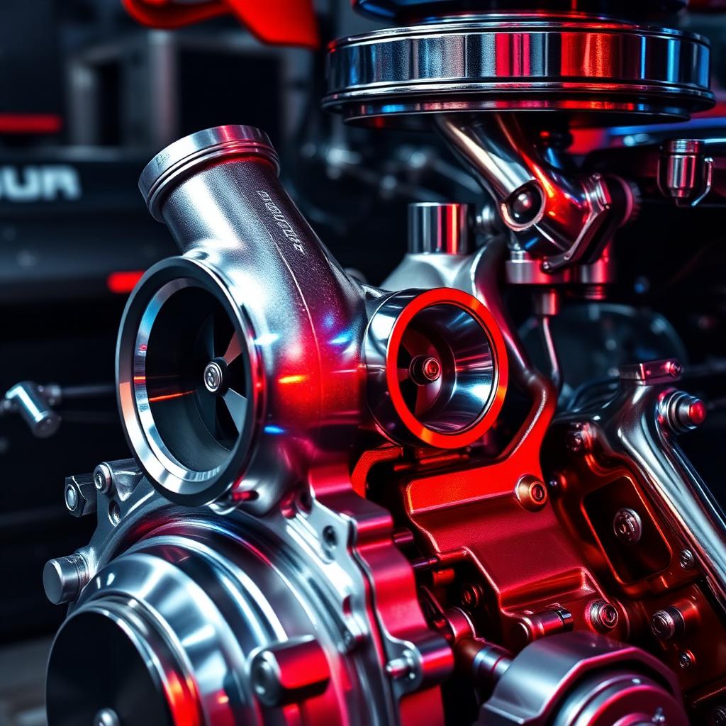 Turbo punjač i detalji performance motora